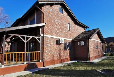 Corbeanca, inchiriez vila superba, stil american, cu semineu si panouri solare - 2