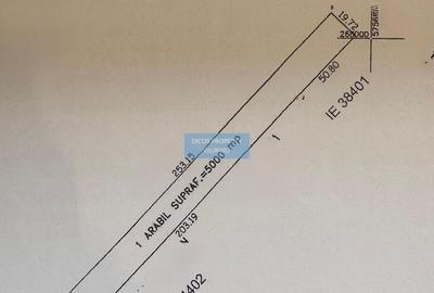 Teren agricol extravilan de 5000 mp, în Vest
