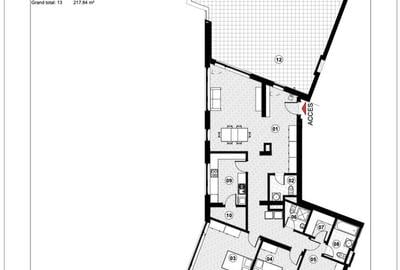 Tomis Plus - Celine Elegance - Vânzare apartament cu 4 camere, etaj 6. - 23