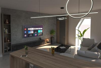 Apartament cu 3 camere semidecomandat, mobilat în Zorilor