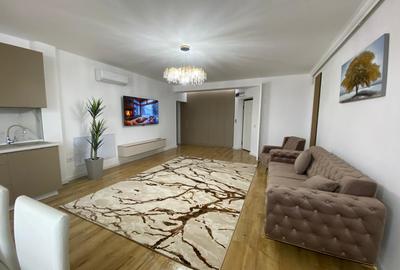 Apartament cu 2 camere semidecomandat, mobilat în Pipera