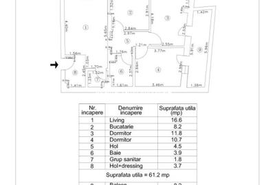 Apartament cu 3 camere Giurgiului- Toporasi - 8