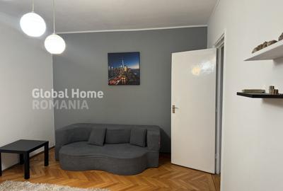 Apartament cu 2 camere semidecomandat, mobilat în Grivița
