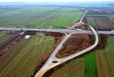 Teren intravilan curti-constructii, industrial, Autostrada A1 - km 62 - 21