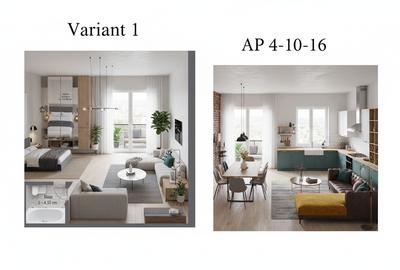 VANZARE  APARTAMENT CU 2 CAMERE  CARTIER MAGNOLIA VILLAGE ZONA PAULESTI LACURI - 3