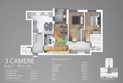 Apartament 3 camere Berceni Grand Arena Mutare Imediata - 20