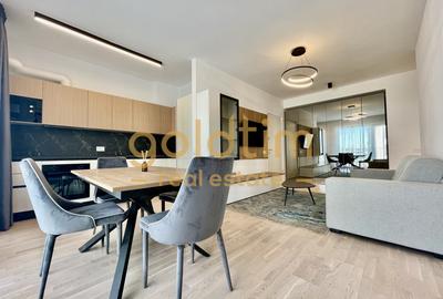 Apartament cu 2 camere semidecomandat, mobilat în Pipera