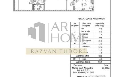Apartament 2 camere  , central, zona Cina , Ploiesti - 8