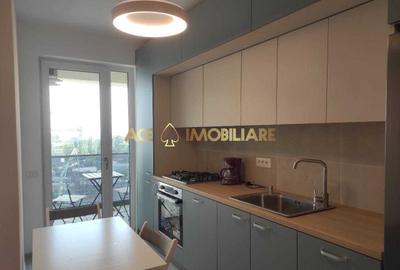 Apartament cu 2 camere decomandat, mobilat în Popești-Leordeni