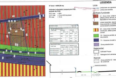 Teren intravilan cu PUZ aprobat in suprafata de 4.000 mp / d 46 m