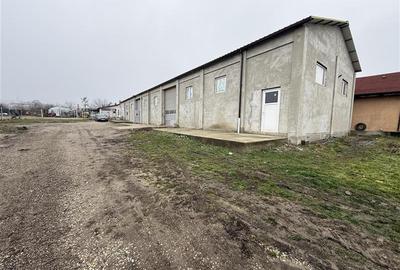 Hală de închiriat în Luizi Calugara - 370 mp construiti - 1.500 mp teren - 2