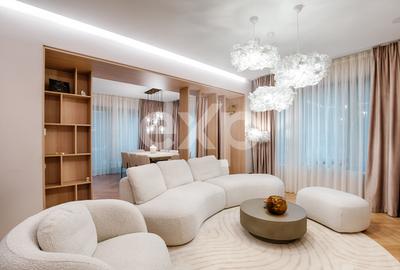 Apartament cu 4 camere decomandat, mobilat în Kiseleff