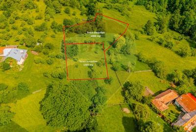 Teren Construcții intravilan de 2000 mp, în Bran