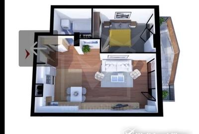 Apartament 2 camere, terasa, Gheorgheni-Sopor - 3