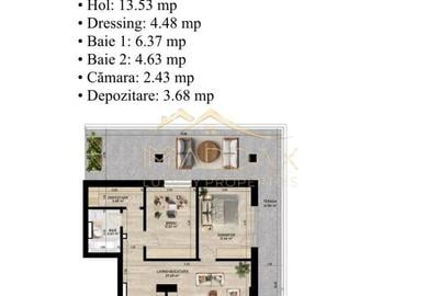 Apartament 4 Camere_PREMIUM_108.8 mp//Lacul Pipera - 18