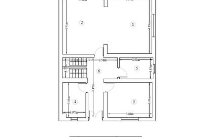 Casă duplex 4 camere cu curte libera de 190 mp – Apărătorii Patriei - metrou - 14