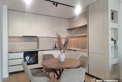 Apartament cu 2 camere semidecomandat, mobilat în Florești