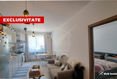 Apartament cu 2 camere semidecomandat în Baciu