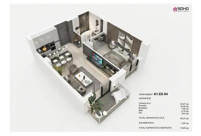 Apartament 2 camere - 1