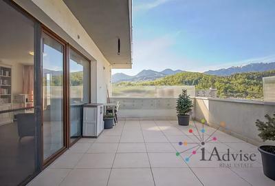 Penthouse cu 4 camere decomandat, mobilat în Noua