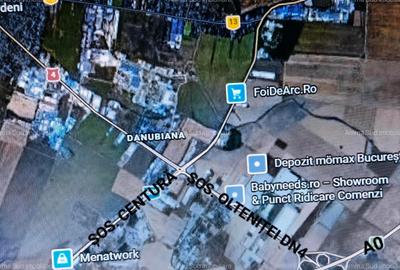 Terenuri Industriale 1.000 mp - Hub Logistic - Sos. Oltenitei DN4 / Sos. Centura - 2