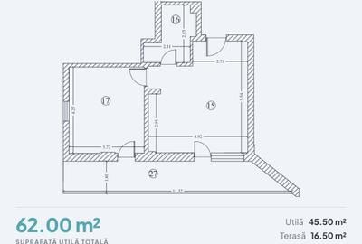 Apartament 2 camere Mamaia Nord | Resort cu piscină & spa | TVA inclus - 6
