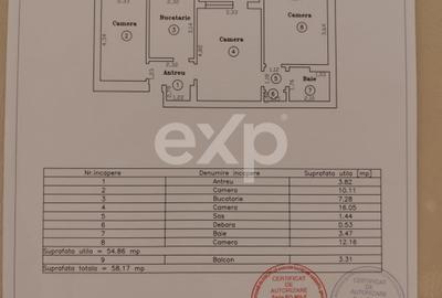 Apartament 3 camere Grigorescu, gata de mutat. - 13