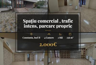 Spațiu comercial , D+P, 256 mp.,trafic intens, parcare proprie - 9
