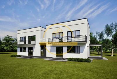 Duplex fără perete comun | 4 camere | 100 mp utili | 300 mp teren | Lunca Cetățu - 5