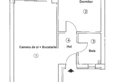 Apartament 2 camere /Stil Loft -Industrial/ Zona Balta Verde - 6