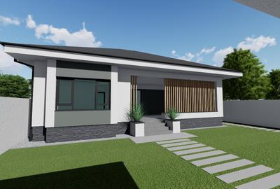 CASĂ LA SOL 143 mp utili 4 camere, 620 mp teren Via Carmina Comision 0 - 8