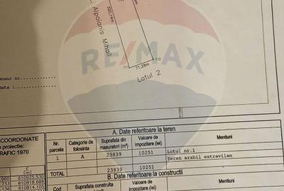 Vânzare teren extravilan 23,839mp Budesti + opțiune comasare - 6