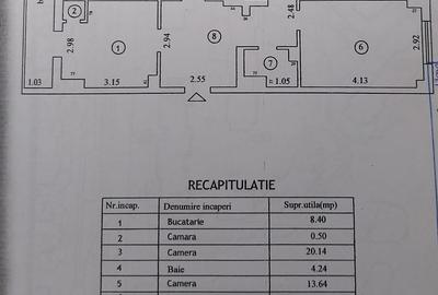 Spatios! Apartament 3 camere decomandat, ans. Dorobantilor. - 2