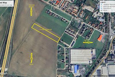 Teren agricol extravilan de 11600 mp, în Sud-Est