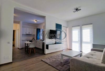 Apartament cu 2 camere semidecomandat, mobilat în Florești