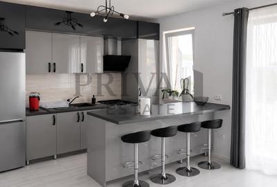 Apartament cu 2 camere semidecomandat, mobilat în Giroc