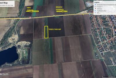 Teren agricol extravilan de 7000 mp, în Exterior Vest
