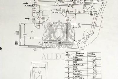 Apartament interbelic cu 3 camere | 77 mp utili | Maria Rosetti - 8