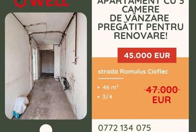 Apartament cu 3 camere în Ciucului
