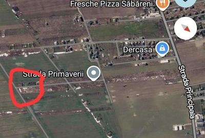 Teren intravilan Sabareni 415m2 - 1