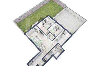 Apartament 3 camere, Parter, intabulare vara 2026 - 4
