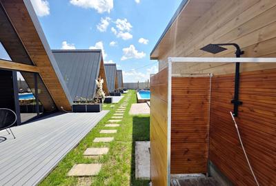 AFACERE LA CHEIE | Complex Turistic Premium A-Frame + Piscină | Snagov - 10
