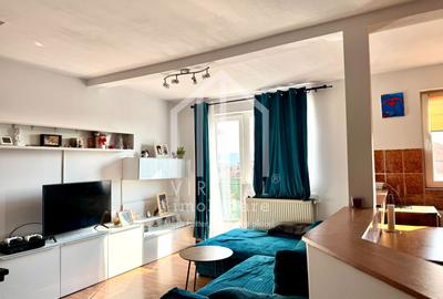 Apartament cu 3 camere semidecomandat, mobilat în Terezian
