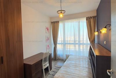 Pipera - Rond OMV, apartament 3 camere, mobilat modern, centrala proprie - 12