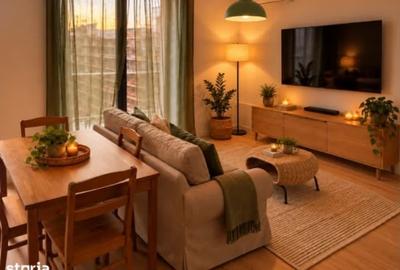 Apartament cu 2 camere decomandat, mobilat în Titan