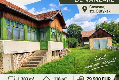 Casă individuală cu 3 camere în Covasna