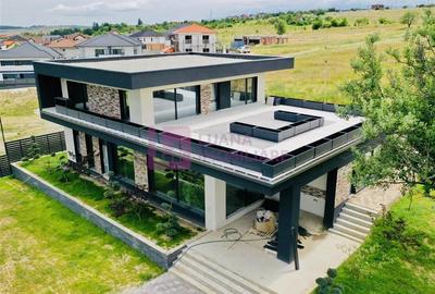 Vila individuala de lux | mobilata | NOUA | teren 1190 mp | piscina si garaj - 4