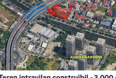 PASAJ Mihai Bravu - BUCURESTI, Teren intravilan construibil - 3.000 m² - 2