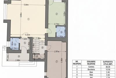 Casa 5 camere 175mp | 0 comision | Otopeni | Prima Inchiriere | Partial Mobilat - 5