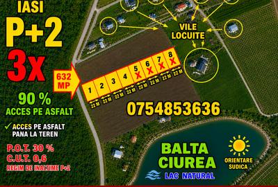 BUCIUM , 629 MP  , deschidere dubla , zona superba situata la 6 km de Iasi - 4